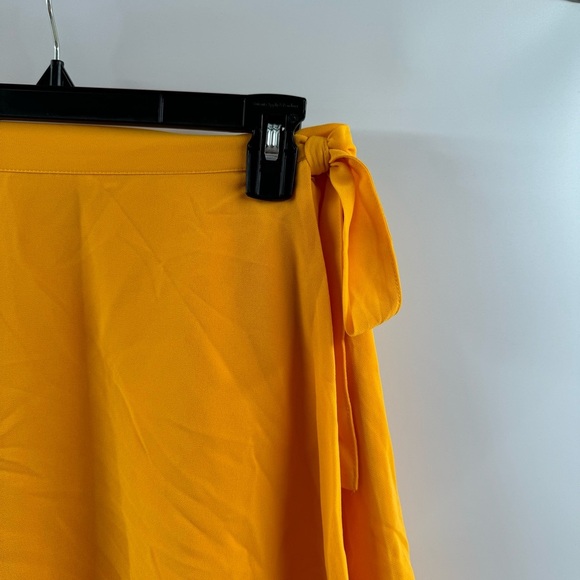 Forever 21 Mango Orange Wrap Skirt – Side Tie, Size Medium - Picture 4 of 5